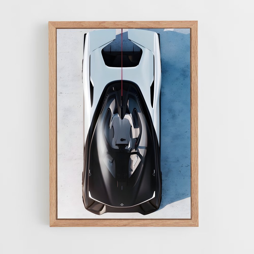 Poster Futuriste Automatique – affiche Faraday Future (vue 4)